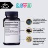 Men’s Shilajit Fulvic Acid Complex Pure Himalayan Shilajit Capsules 1000mg of Himalayan Extract per Serving 500mg of Fulvic Acid per Serving 90 Count