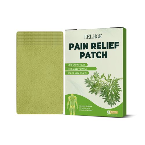 Knee Patches, 10 Count Heat Patches For Bone On Bone, Wormwood Extract Knee, Back, Neck, Shoulder - Extra Strength Muscle Joint Product With Herbal In